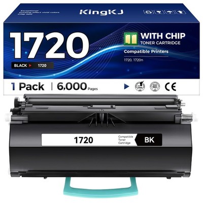 Kingkj Mw558 1720 1720Dn Toner Cartridge High Yield Black 1-Pack Chip