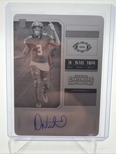 Deatrick Nichols 2018 Panini Contenders Draft Picks Black Print Plate 1/1