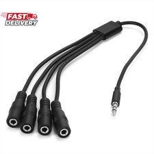 3.5Mm Headphone Splitter Cable,Onxe 1/8 Inch AUX Stereo Jack Audio Splitter 1 Ma