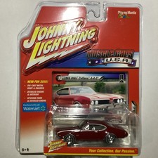 Johnny Lighting Muscle Cars U.s.a. Red 1969 Olds Cutlass 4-4-2 Jh