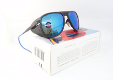 VUARNET VL 1315 0011 1126  GLACIER SUNGLASSES PURE GREY BLUE FLASH 1957 EDITION