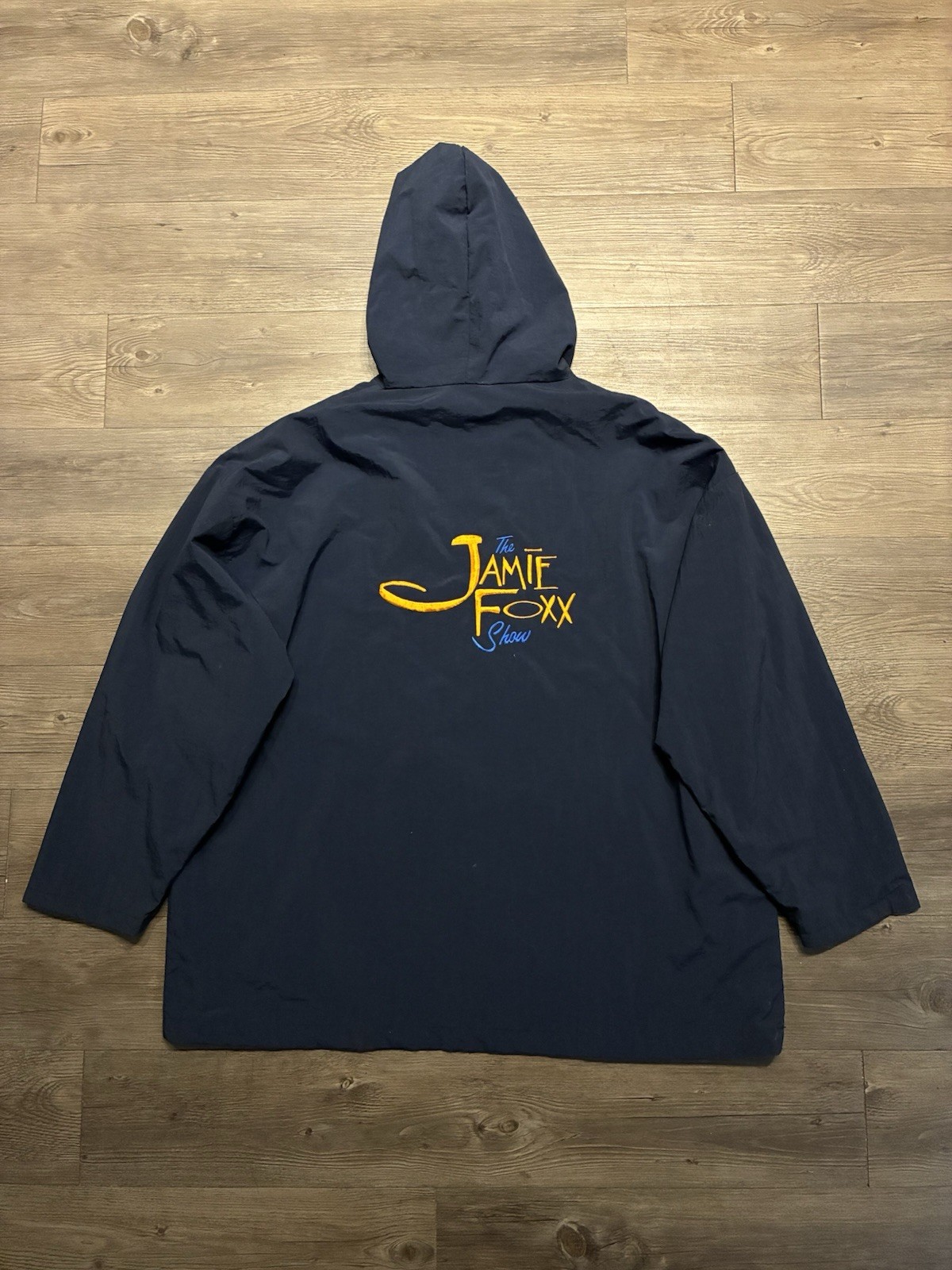 Vintage 90’s The Jamie Foxx Show Cast And Crew Jacket XL Embroidered Reebok Rare