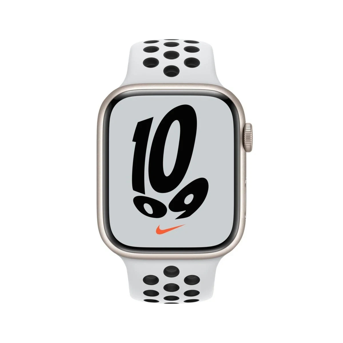 Apple Watch Nike Series 7/GPS/45mm/A2474/スターライト〈MKNA3J/A〉 Apple Watch Nike Series 7 GPS 45mm Starlight Aluminum Case MKNA3LL