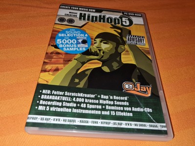 Music Creation Hip Hop 5 Bonus Samples Beats Rap Programm PC Ejay 2003 
