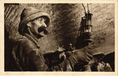 PC POLAND WIELICZKA SALT MINE WORKER (a80061)