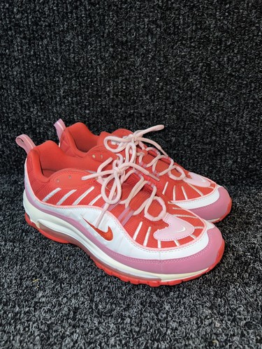 Mujer Nike Air Max 98 CI3709-600 Pista Rojo Nuevo Talla 10 - Imagen 3 de 11