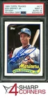 1989 TOPPS TRADED TIFFANY #41T KEN GRIFFEY JR RC HOF 4SC ELITE PSA 9 DNA AUTO 10