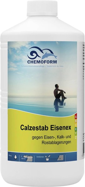 Chemoform Calzestab-Eisenex Entfernung Eisen Kalk Rostablagerungen 1L-image