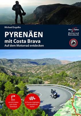 Motorradreiseführer Pyrenäen mit Costa Brava | BikerBetten Motorradreisebuch