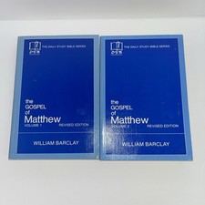 The Daily Bible Study Series: The Gospel of Matthew Vol 1 and 2 By W. Barclay