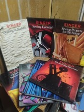 Singer Sewing Reference Library 7 Books