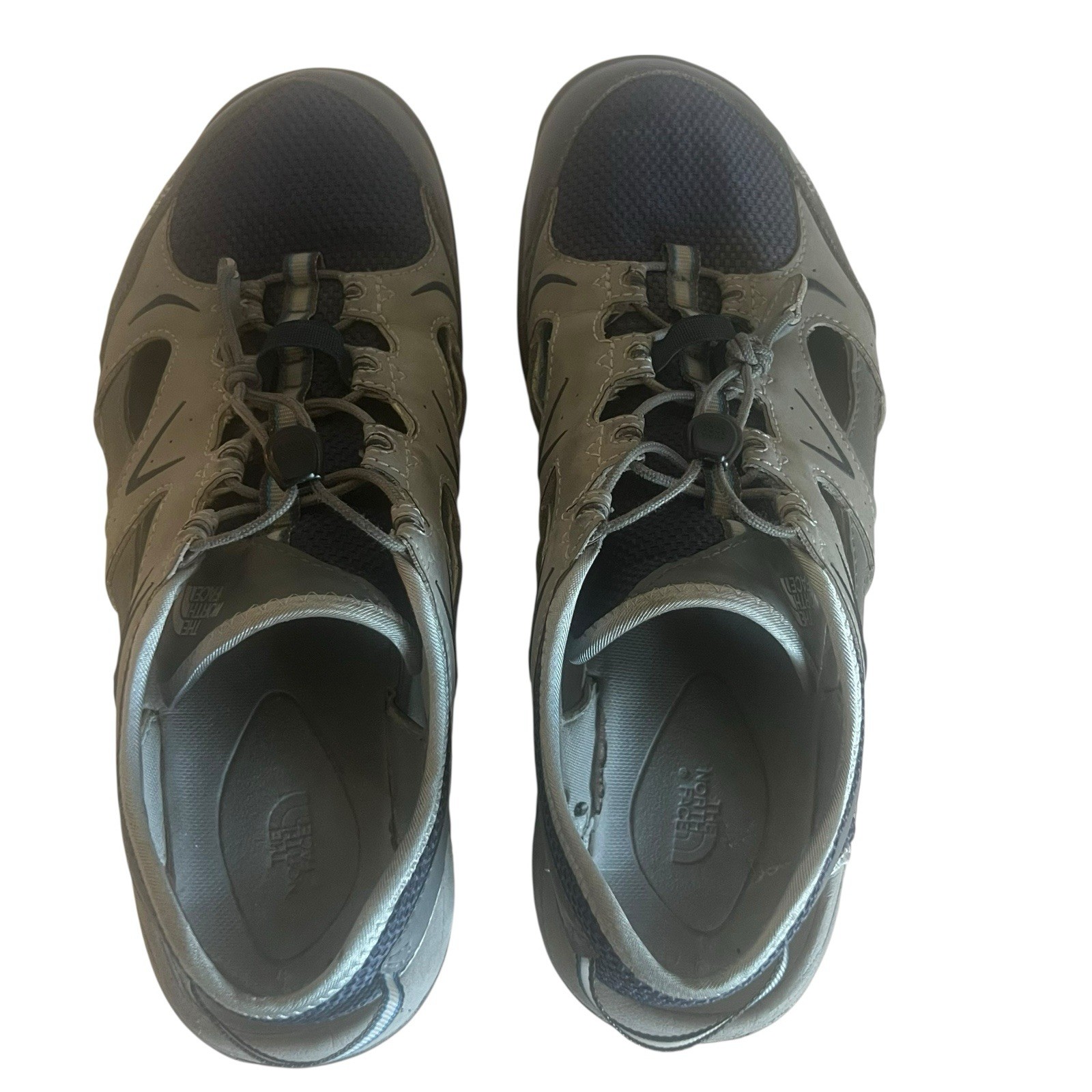 Mens The North Face Sandals Water Shoes Size 10.5 Grey & Navy thumbnail 11