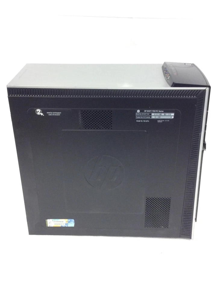 HP Envy 700 PC Series i7 4770 3.40Ghz 4th Gen Computer w/ 4Gb Ram Dvd-Rom, WORKS - Image 3 of 4