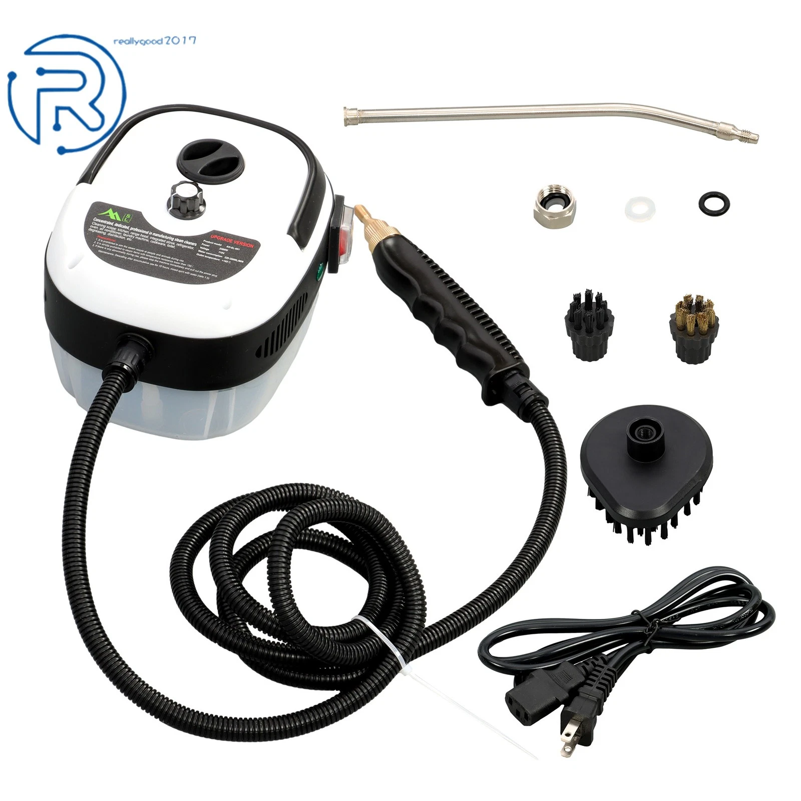 2500w 110v 1000ml White Portable High Temperature & High Pressure Steam Cleaner
Opens in a new windo
