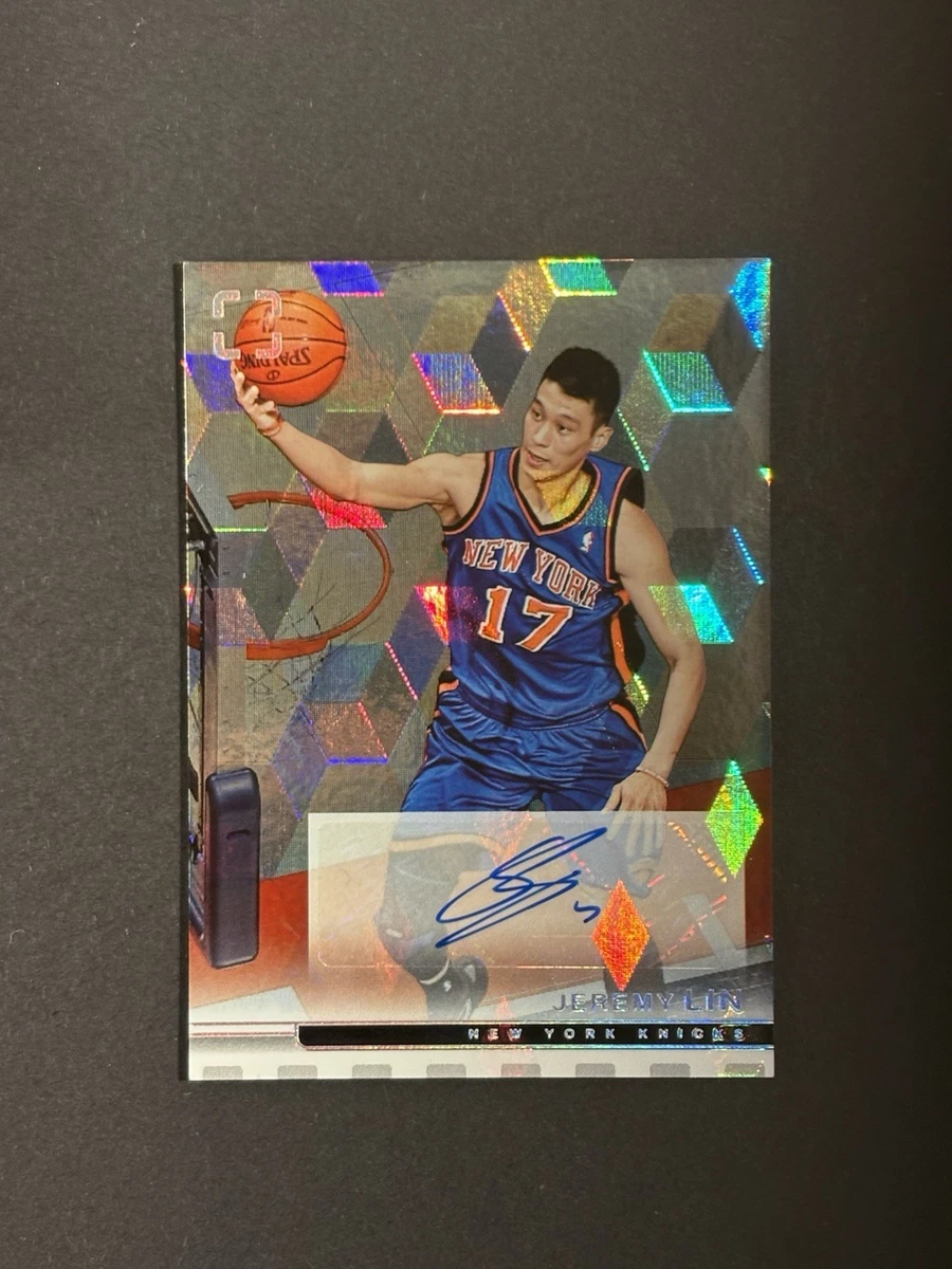 Jeremy Lin New York Knicks Basketball Autographed Sports Trading