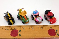 Lot of 4 ANGRY BIRDS Race Cars TELEPOD RACERS with QR codes 2009-13
