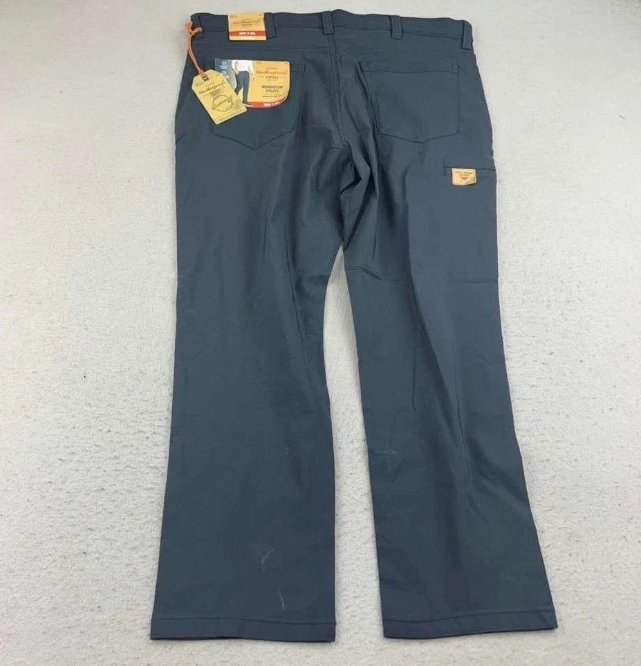 Weatherproof Pants Mens 38x30 Blue Regular Fit Straight Leg Momentum Utility NWT