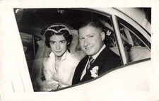 CPA PHOTOGRAPHIE 1958 SOUVENIR DE MARIAGE A TANANARIVE MADAGASCAR