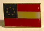 CSA 1st NATIONAL FLAG  HATPIN  - CIVIL WAR FLAG - PIN