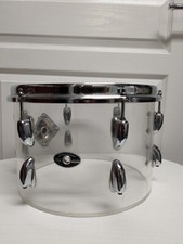 12" Vintage Slingerland Phantom Clear Acrylic Rack Tom RARE 12x9