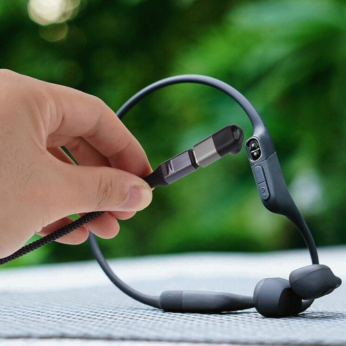 Magnetic USB C Adapter Charger Type C Charging Adapters Run Open For Shokz X1O1 - Zdjęcie 10 z 23