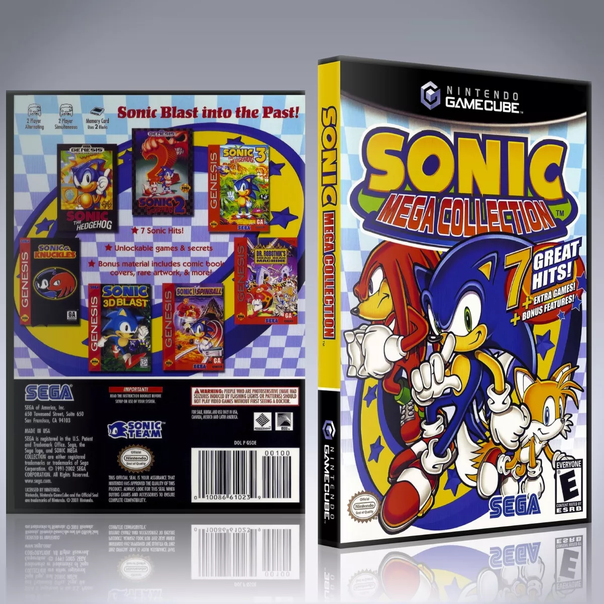 Sonic Mega Collection  Game sonic, Gamecube, Sonic