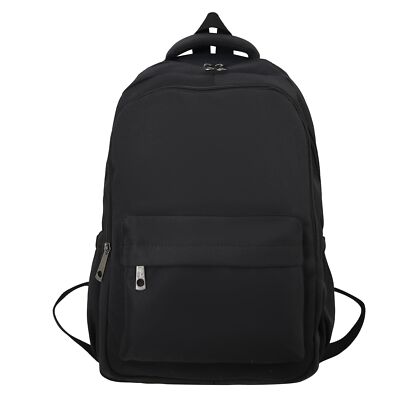 Aesthetic Cute Backpack for School Kids Bookbags Student Black Backpacks for ...