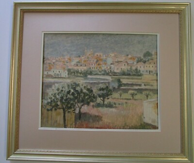 REX THOMAS PERCY REGINALD WOOD PAINTING RARE AUSTRALIA MODERNIST IMPRESSIONIST