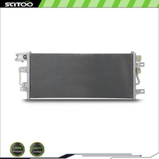 Aluminum AC Condenser Fits 4298 For 2013 14 15-2019 Ford Explorer w/ Oil Cooler