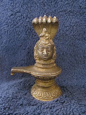rare original solid brass tribal god shiva head lingam shivling 5 face snake ebay rare original solid brass tribal god shiva head lingam shivling 5 face snake ebay