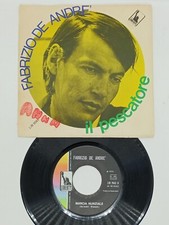 FABRIZIO DE ANDRE - Il pescatore / Marcia nuziale 7" 1a st. con errore nunziale