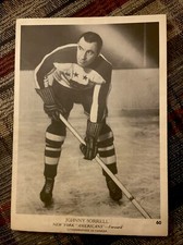 1939-40 OPC JOHNNY SORRELL NHL HOCKEY CARD O-PEE-CHEE NEW YORK AMERICANS AHL OHA