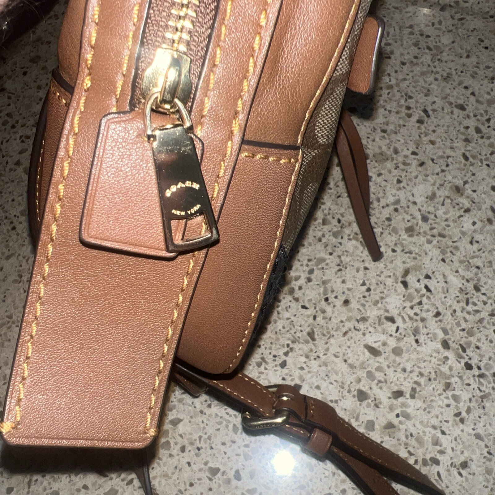 COACH X Keith Haring Mini Patchwork Backpack Ultr… - image 5