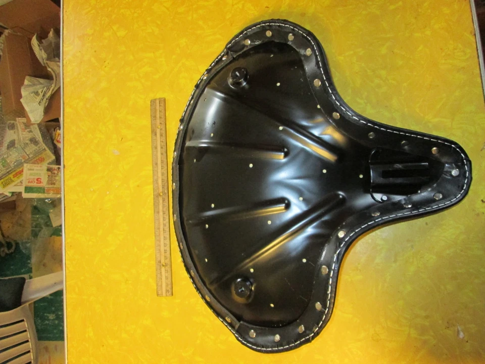 Harley Knucklehead Flathead EL 45 WL ULH Panhead 单人座椅 — 第 3/4 张图片