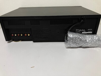 Denon DR-70 3-Head Stereo Cassette Tape Deck Confirmed Operation