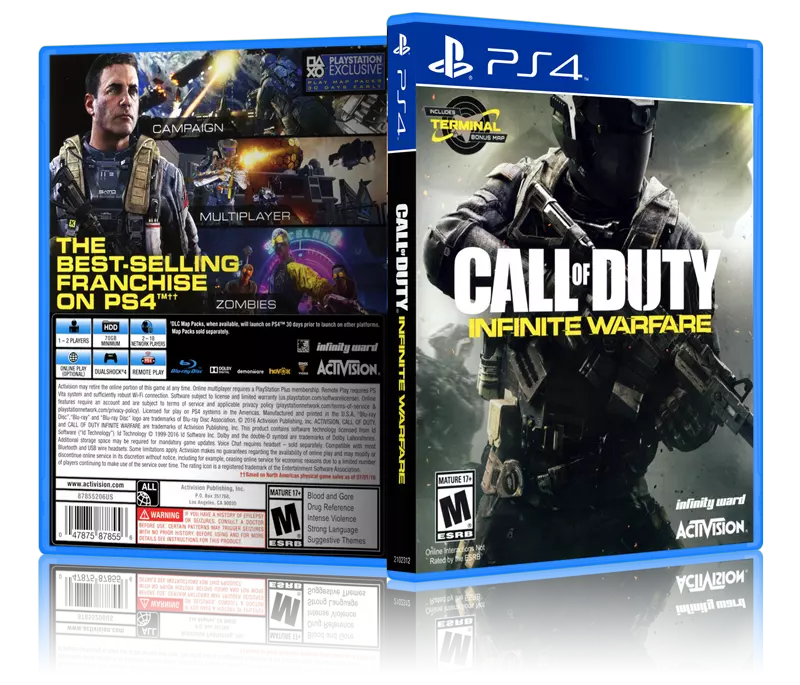 If you buy Call of Duty: Infinite Warfare on disc, it'll need to