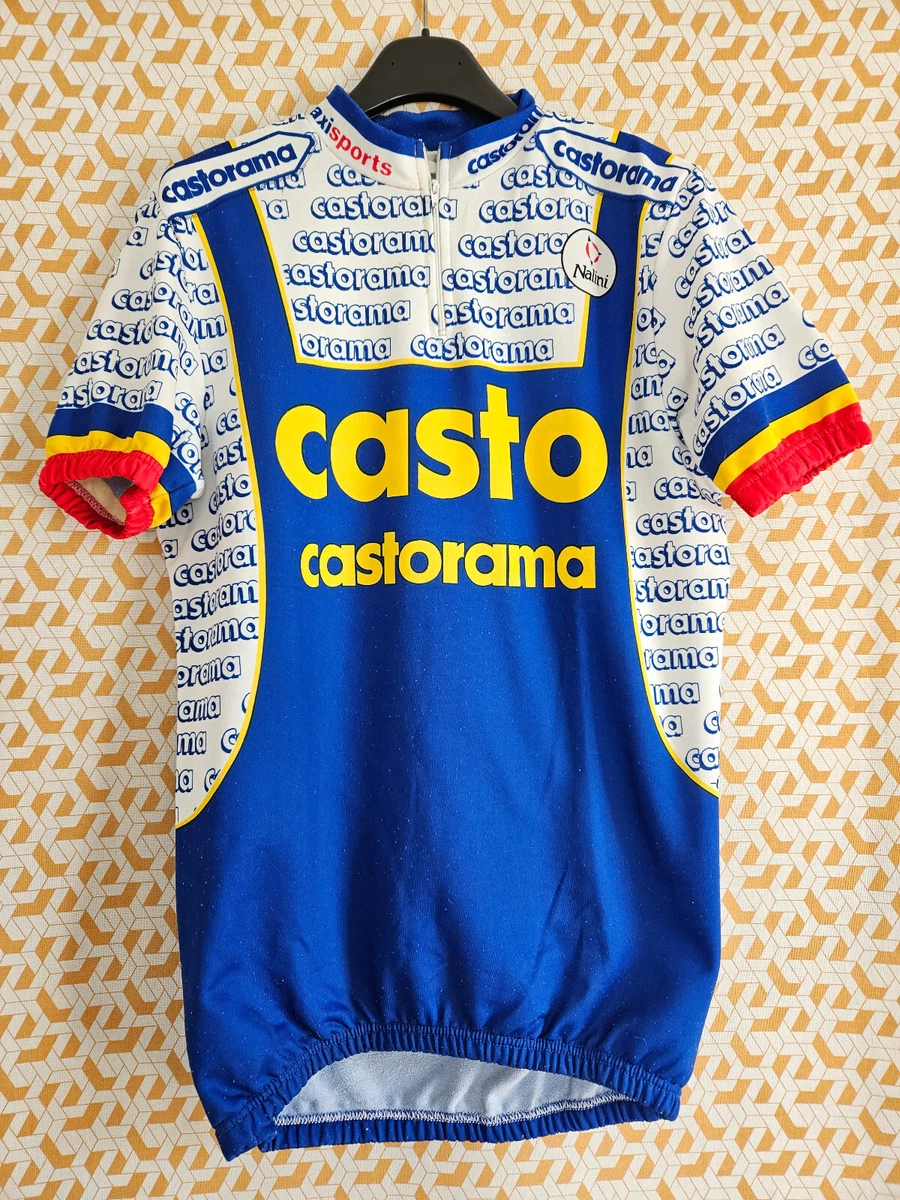Maillot Cyclisme Nalini - Casto Castorama - Taille XL - Occasion