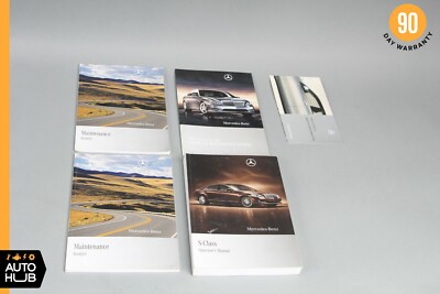 2010 Mercede-Benz W221 S550 Owner's Operator's Manual Book OEM