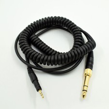 Audio Spring Coiled Cable For ATH-M50X M40X Head-mounted Headphone