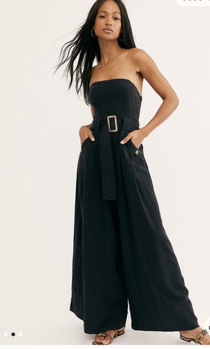 Free People Lucia Strapless Tube Belted 