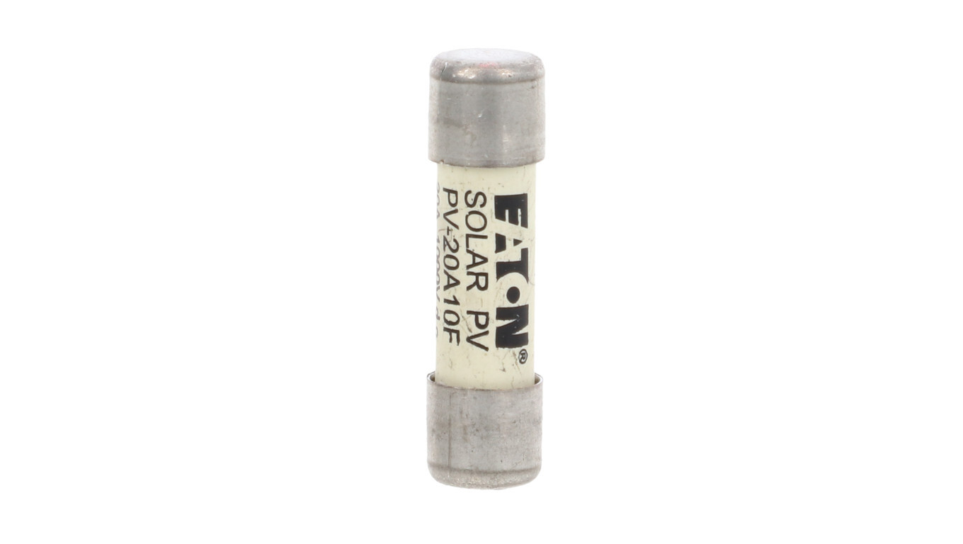 Cylindrical fuse link PV 10x38mm 20A gPV 1000V DC PV-20A10F /T2UK