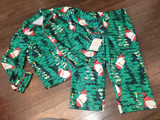 Carter's Just One You Christmas Flannel Pajamas 2pc Set Santa Sz 12 18 Months 2T