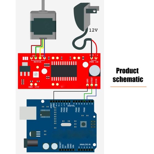 5 EasyDriver Shield Stepper Motor Driver Module V44 For Arduino 3D Printer A3967 - Picture 2 of 6