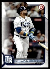 2022 Bowman Nelson Cruz Tampa Bay Rays #73