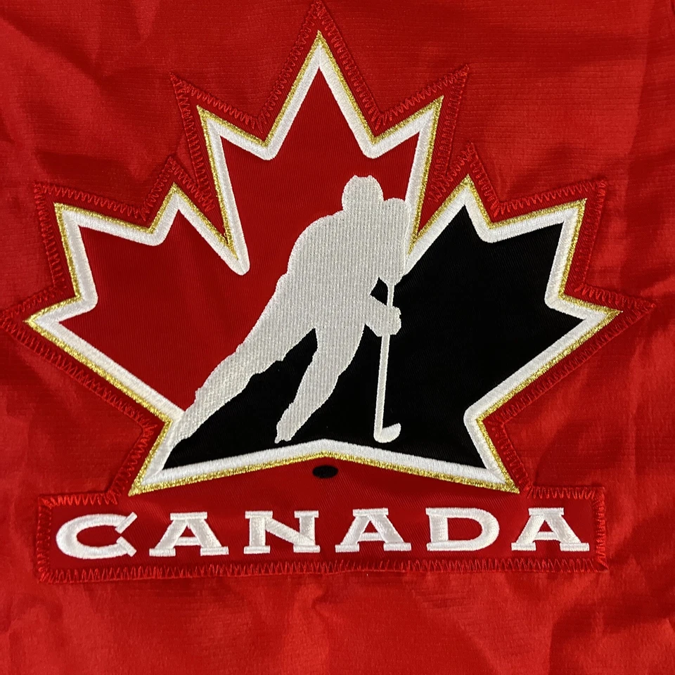 Camiseta deportiva de hockey Nike del equipo de Canadá juvenil talla L/XL cosida olímpica vintage Foto 2 de 4