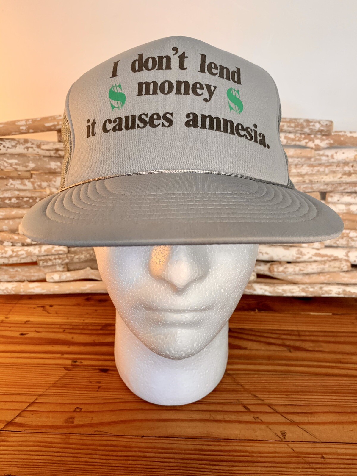 Trucker Style Snap Back Adjustable Logo Hat 