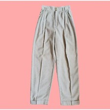 Vintage 90's Esprit Tan Houndstooth Trousers