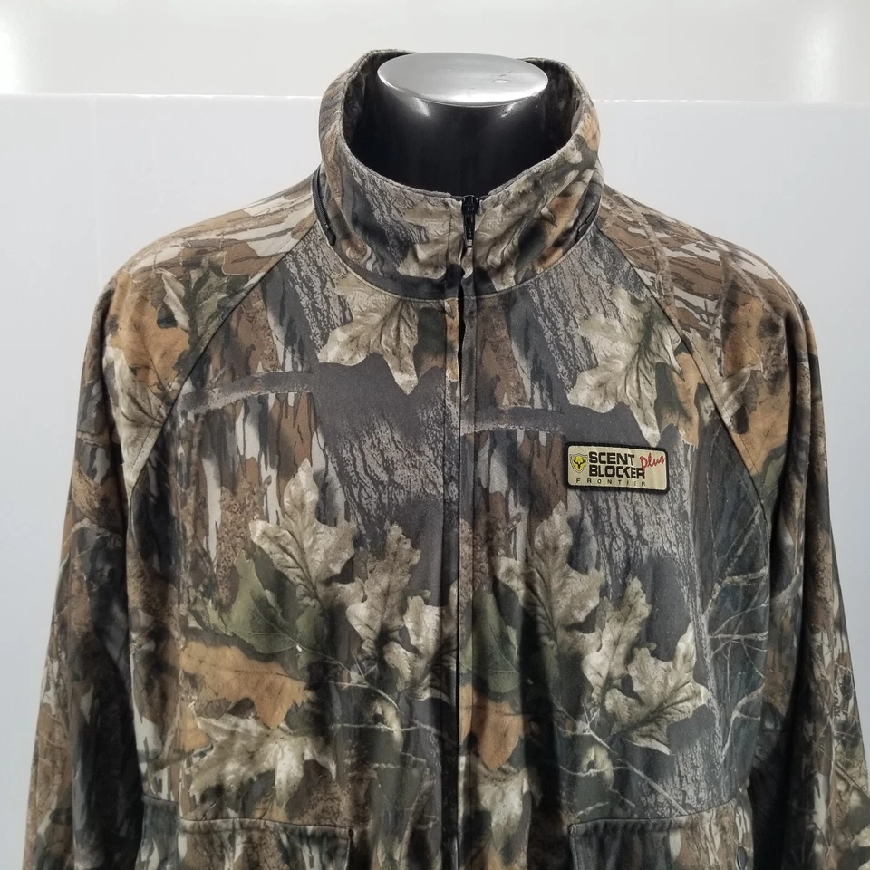 Frontier Scent Blocker Plus Jacket Men's XL Camouflage Hunting - Image 3 of 4