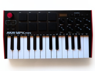 Akai MPK Mini Mk3 MIDI Keyboard-Controller (MPKMINI3W)