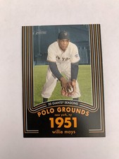 2020 Topps Heritage 20 Gigantic Seasons #2 Willie Mays - New York Mets